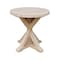 International Concepts Round Sierra  End Table, 26 W, 26 L, 26 in H, Wood, Unfinished OT-3ER - alternate 5